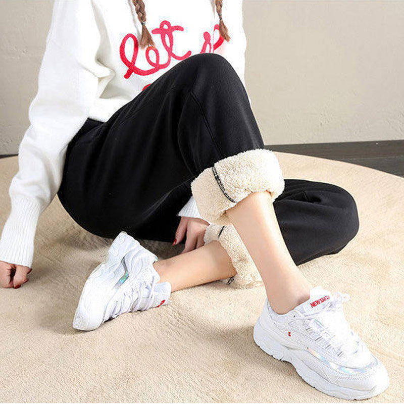 Fleece Gewatteerde Jogging Broek voor Dames