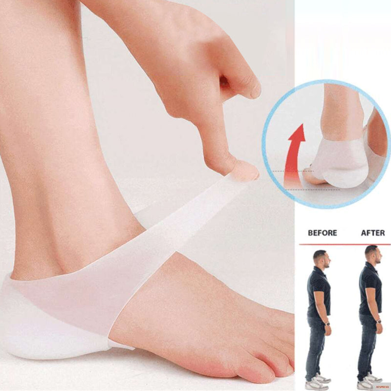Siliconen Voet-Reparatie Hielmouwen , Wit