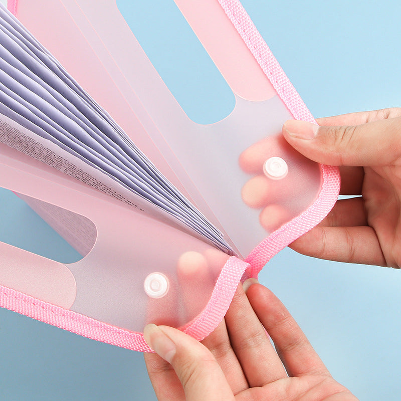 Typared Verticale accordeontas A4 papieren ordner