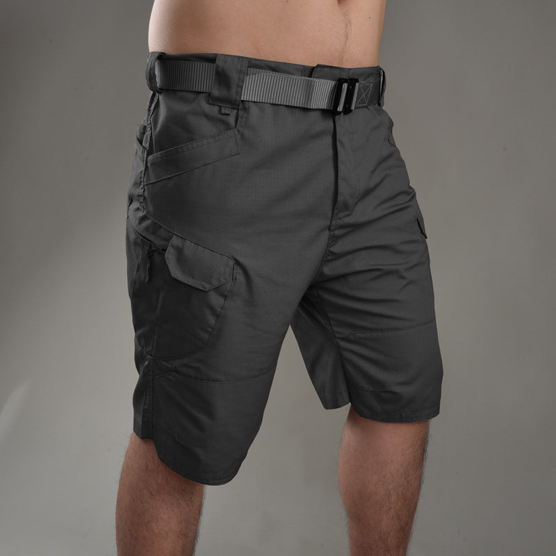 Tactische short in effen kleur