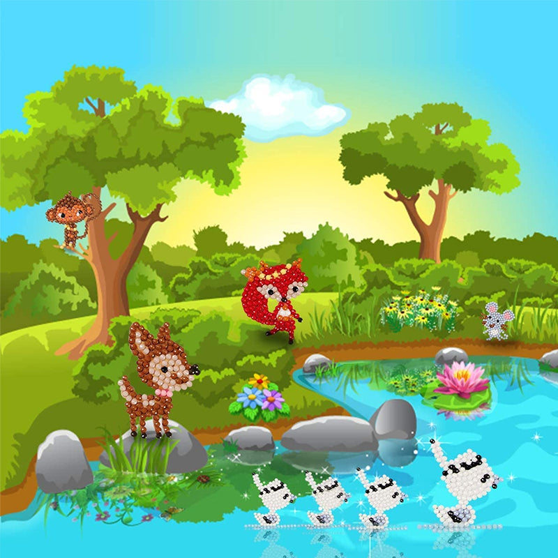 Diamant schilderij gratis stickers