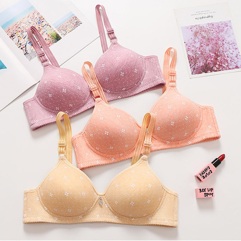 Comfortabele draadloze push-up bh