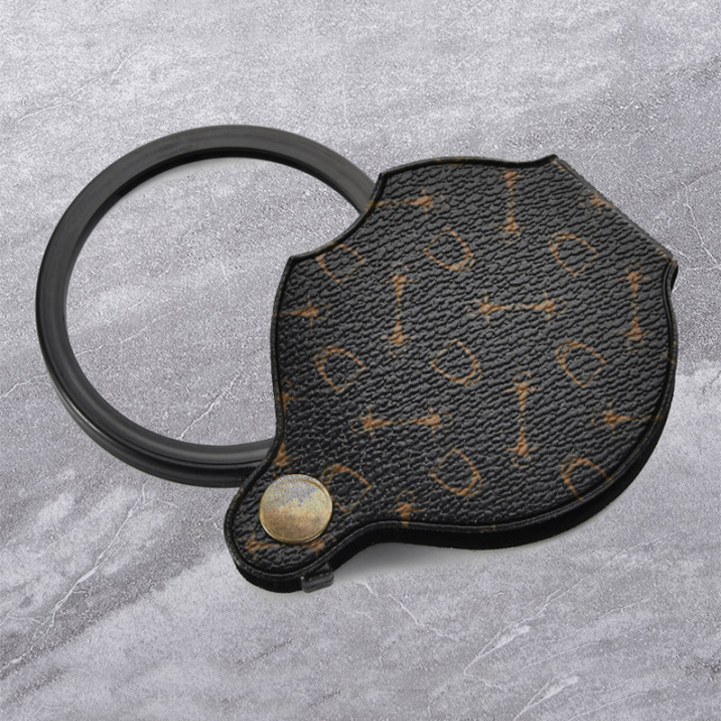 Nieuw Leren Etui Opvouwbaar Vergrootglas