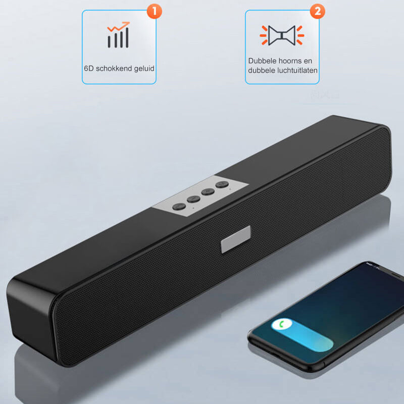 Multimedia Bluetooth Draadloze MP3 Luidspreker