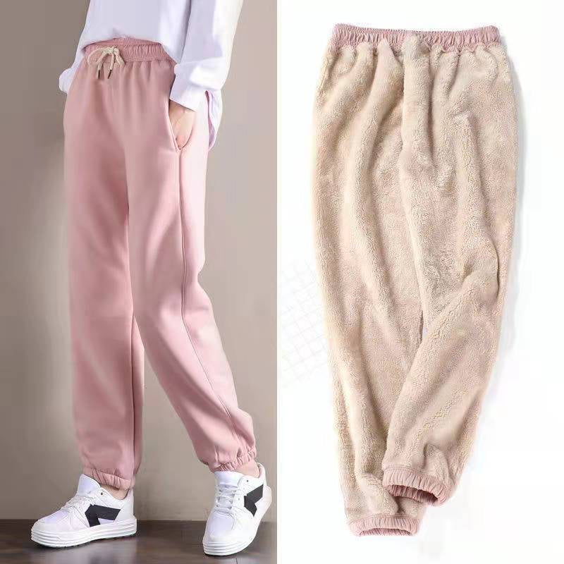 Fleece Gewatteerde Jogging Broek voor Dames