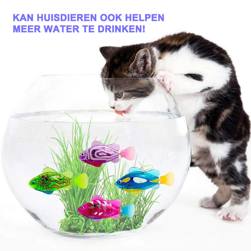 Zwemmen Robot Vis Speelgoed voor Kat & Hond