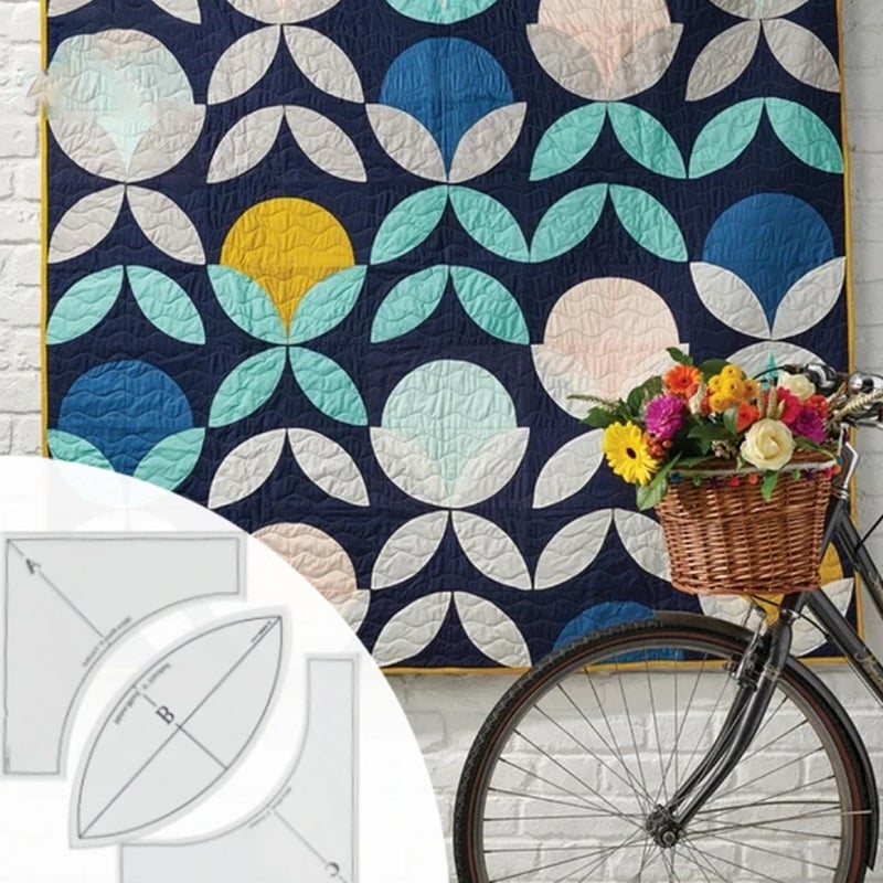 Snelle boogvormige Quilt Sjabloon Set