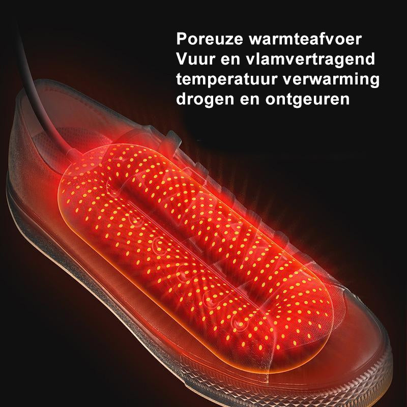 Household portable electric shoe dryer