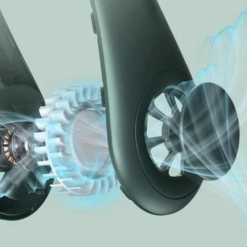 Nieuwe draagbare nekventilator