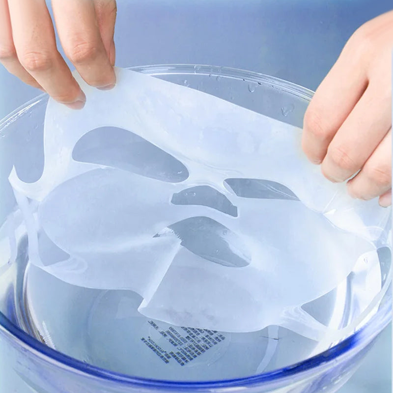 Oorhangend antislip en absorptiebevorderend siliconen masker