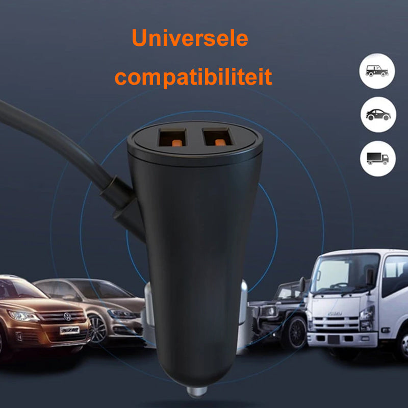 4 in 1 auto achterbankoplader