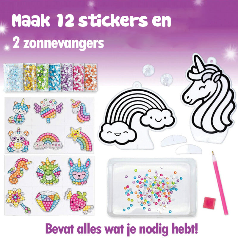 Grote Gem Diamant Schilderen Stickers voor Kinderen