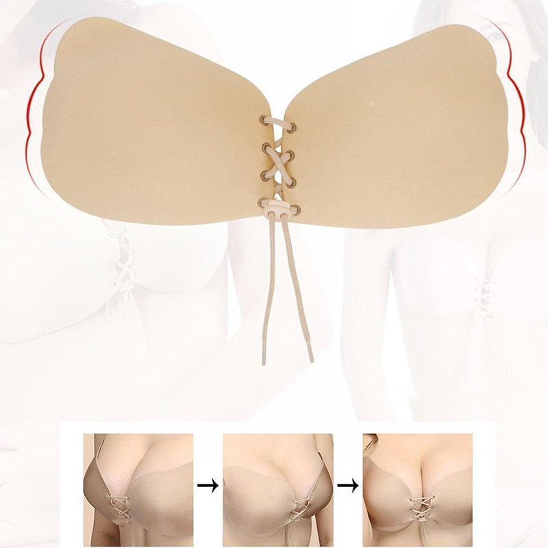 PRO onzichtbare ademende push-up bh