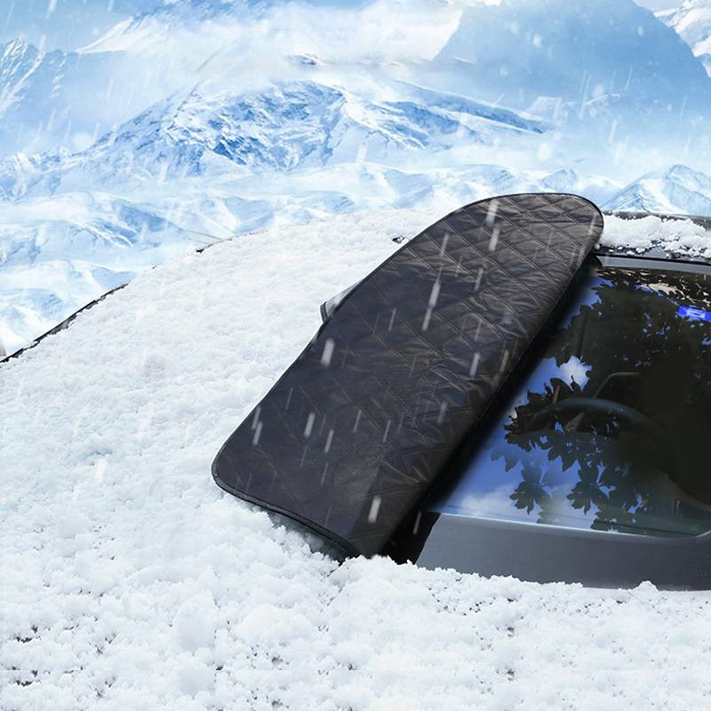 Magnetic car anti-snow cover