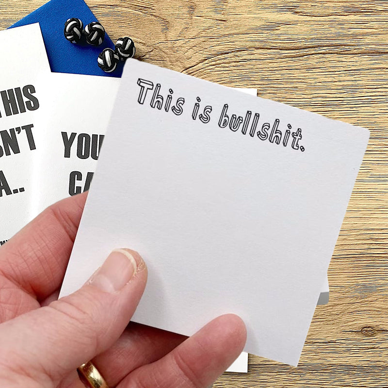 Grappige plaknotities