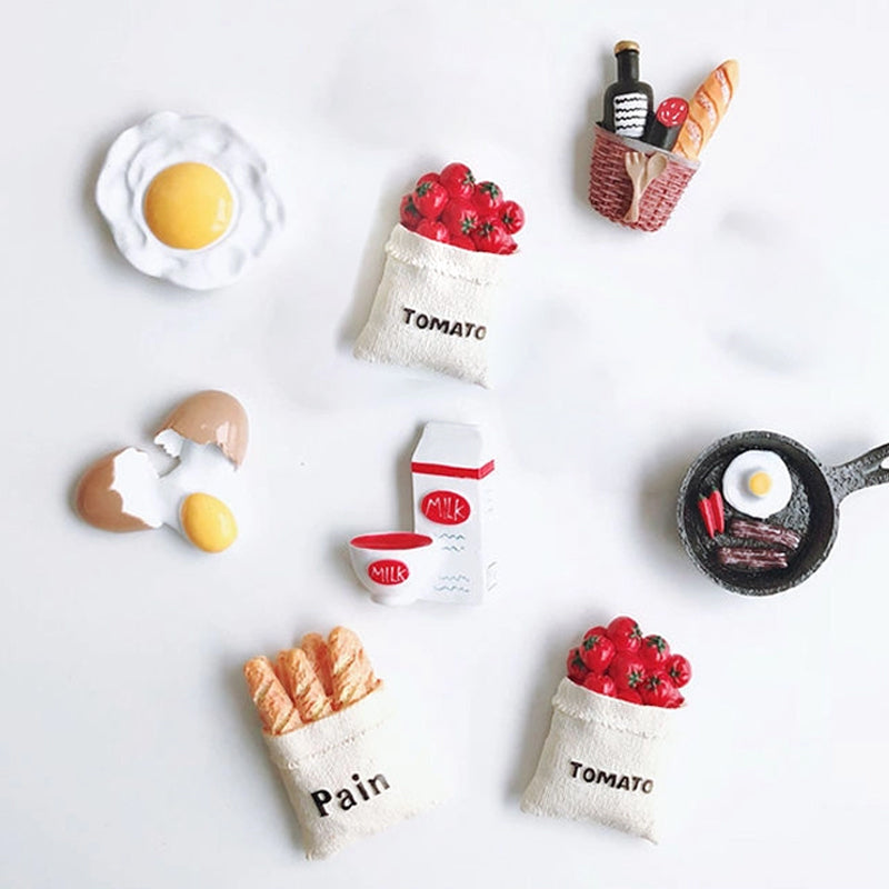 Cartoon koelkast magneet set