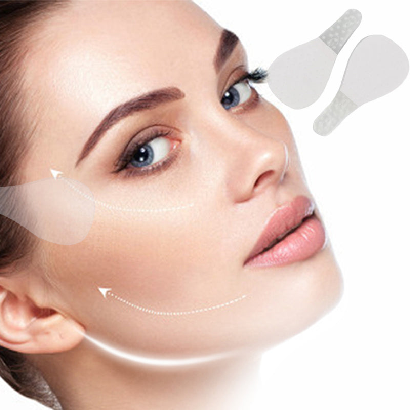 Onzichtbare dunne gezichtssticker