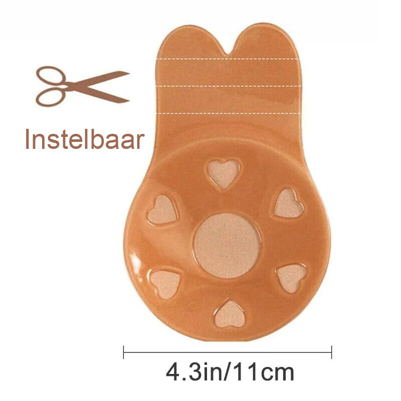 Onzichtbare rugloze zelfklevende bh