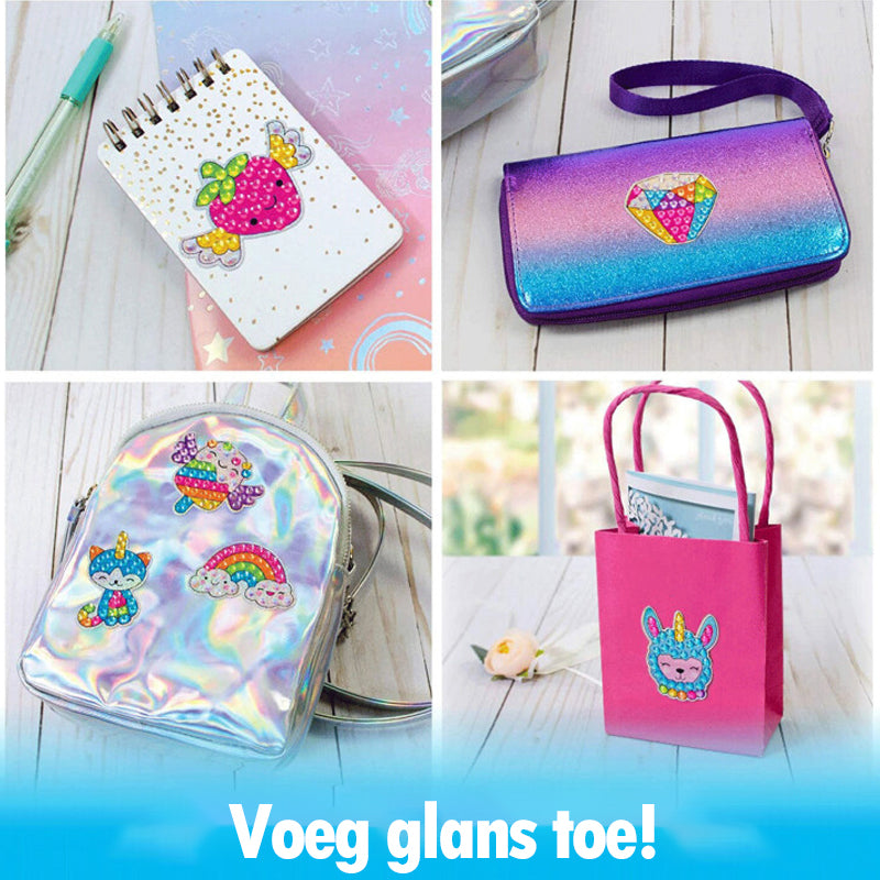 Grote Gem Diamant Schilderen Stickers voor Kinderen