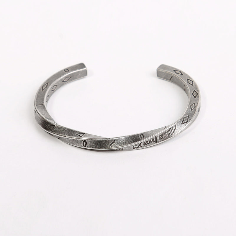 Paar Model Titanium Stalen Armband