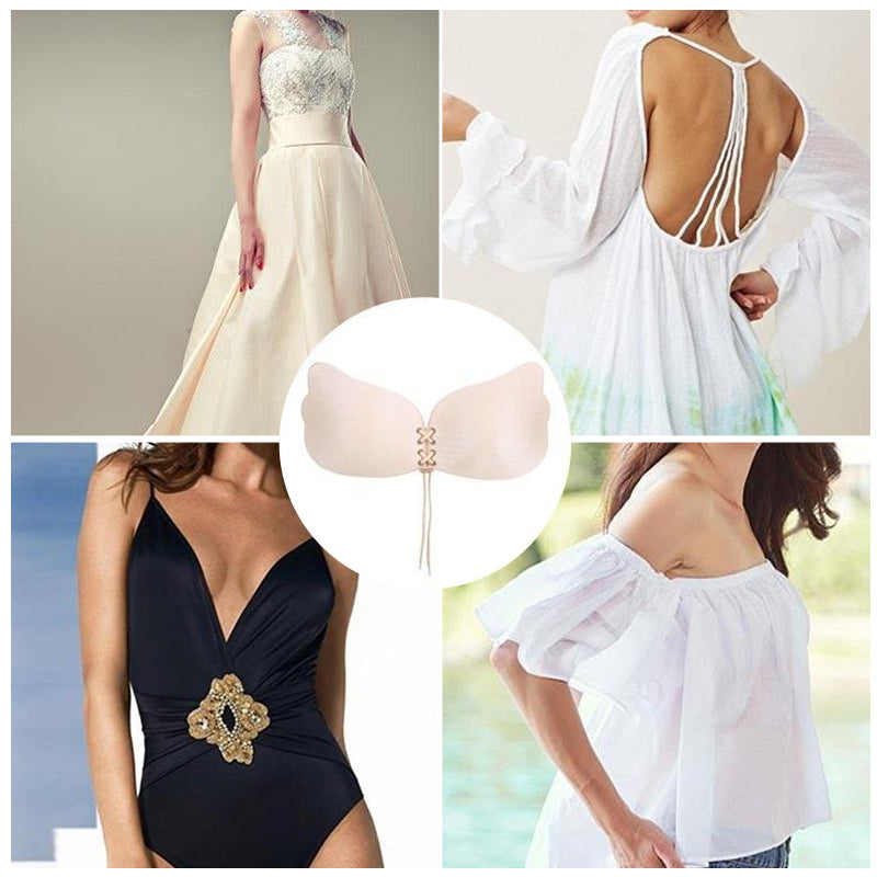 PRO onzichtbare ademende push-up bh