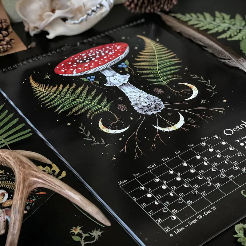 2023 Donkere Woud Maankalender