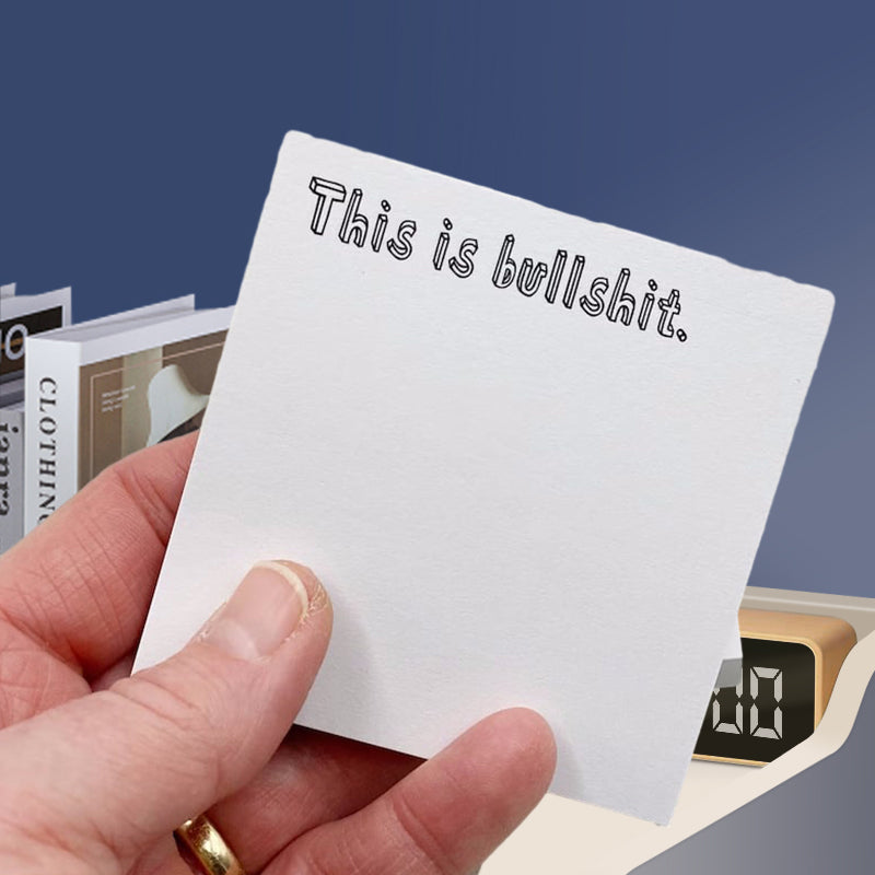 Grappige plaknotities