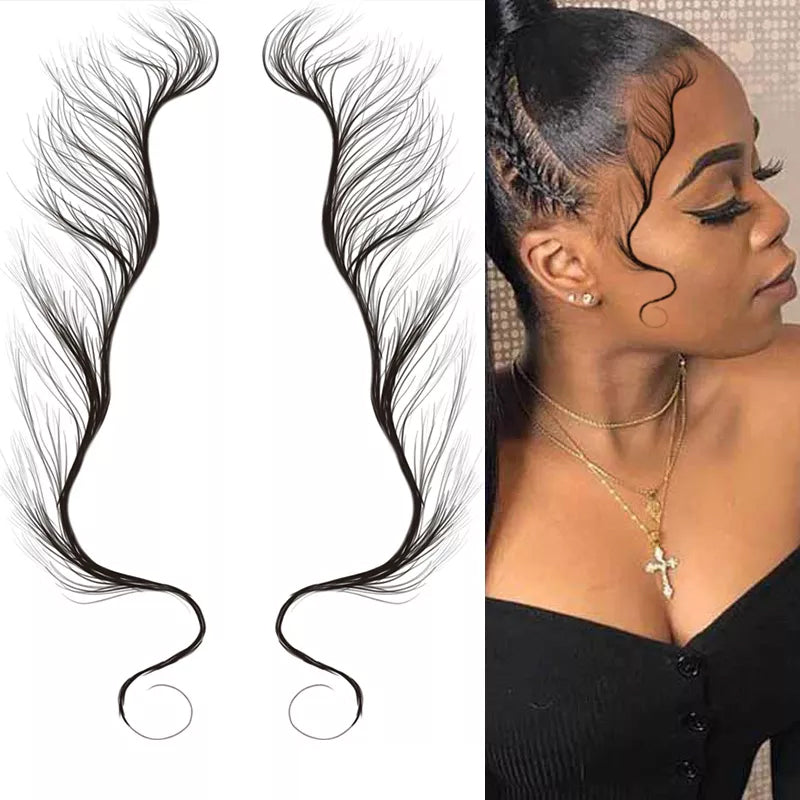 Stickers voor babyhaarranden