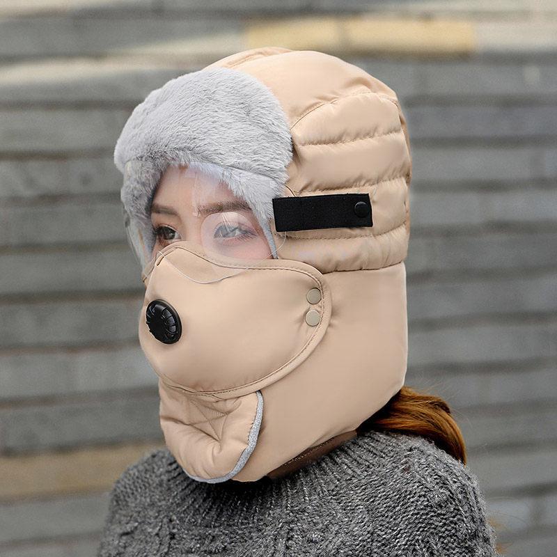 Koudebestendige hoed voor buiten fietsen