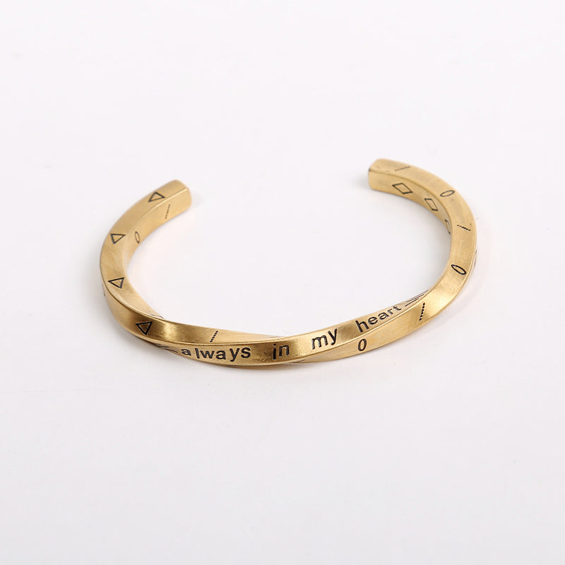 Paar Model Titanium Stalen Armband