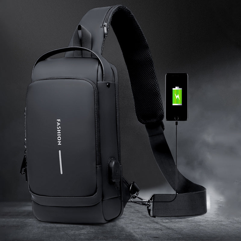 wachtwoord anti-diefstal borsttas