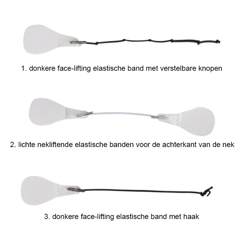 Onzichtbare dunne gezichtssticker