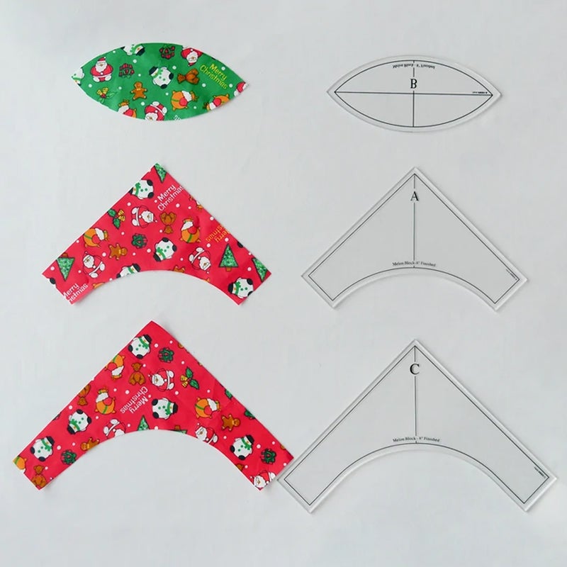 Snelle boogvormige Quilt Sjabloon Set