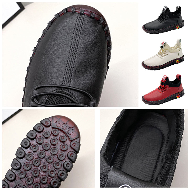 Zachte schoenen met ronde neus