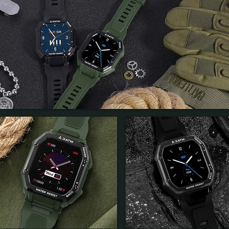 Outdoor waterdicht anti-collision Slim Horloge