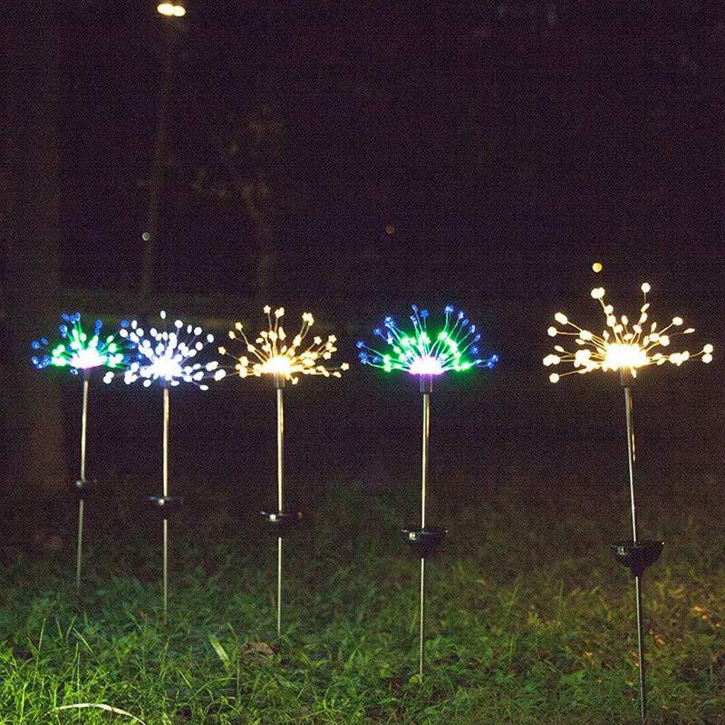 Waterdichte Zonne Garden Vuurwerk Lamp
