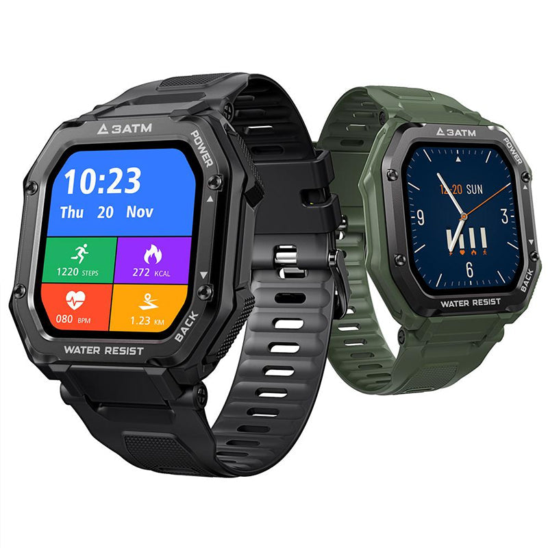 Outdoor waterdicht anti-collision Slim Horloge