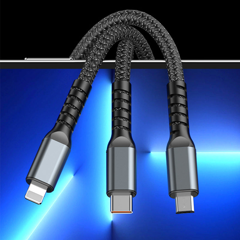 Supersnel opladen 3-in-1 datakabel
