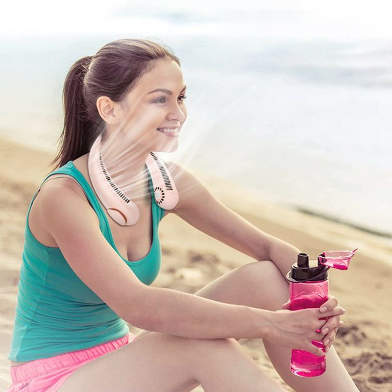 Nieuwe draagbare nekventilator