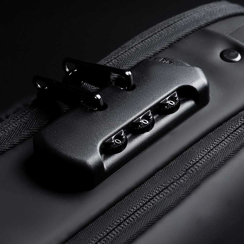 wachtwoord anti-diefstal borsttas