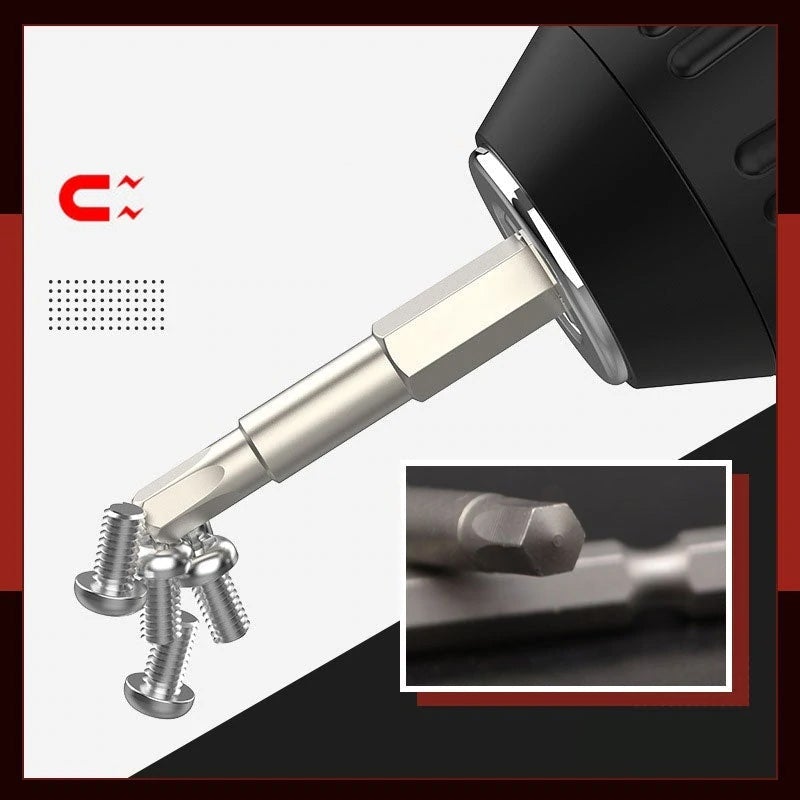 Stalen magnetische zeshoekige bitset