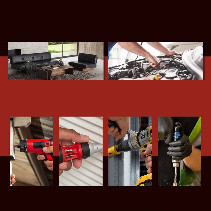 Stalen magnetische zeshoekige bitset