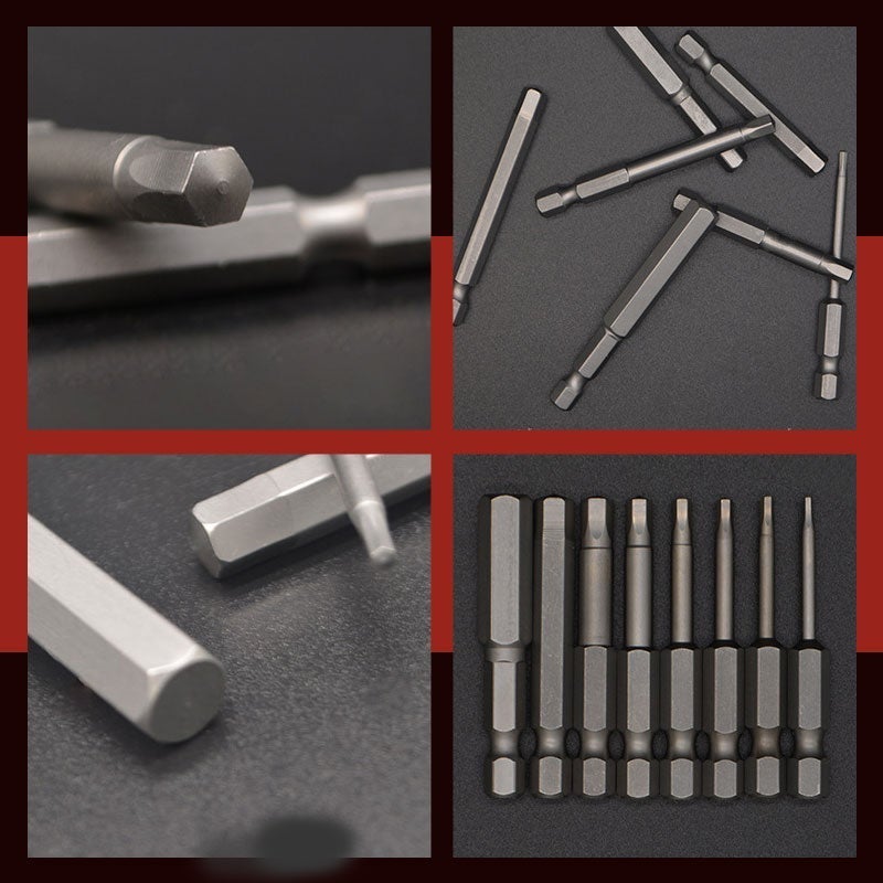 Stalen magnetische zeshoekige bitset