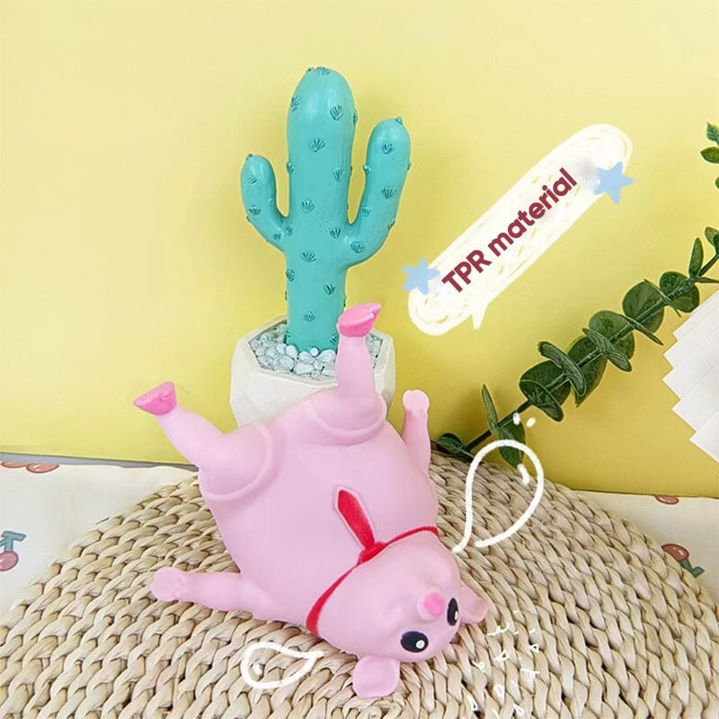Creatief decompressie roze Piggy speelgoed