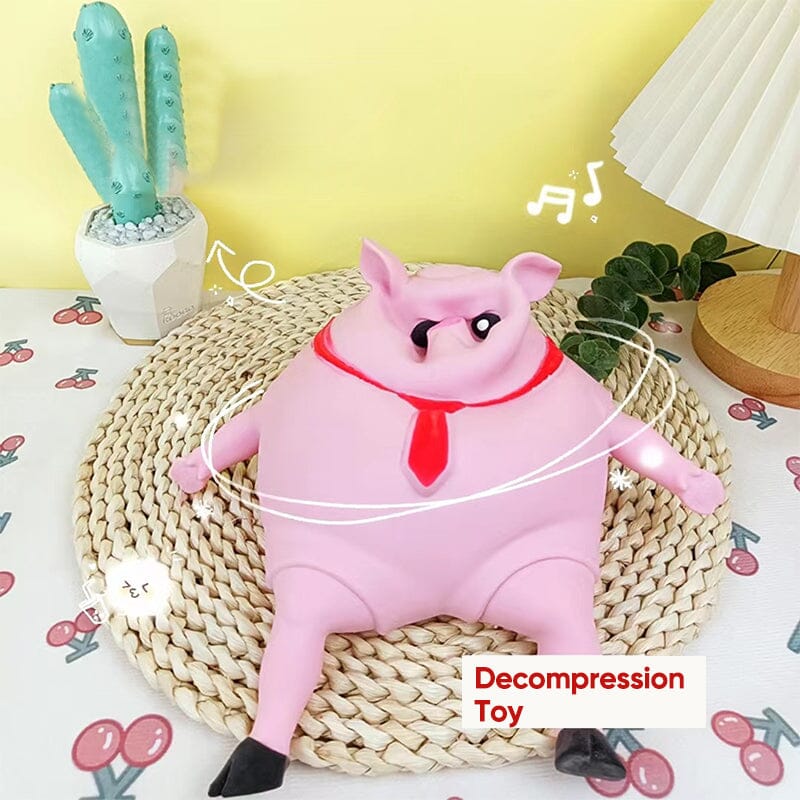 Creatief decompressie roze Piggy speelgoed