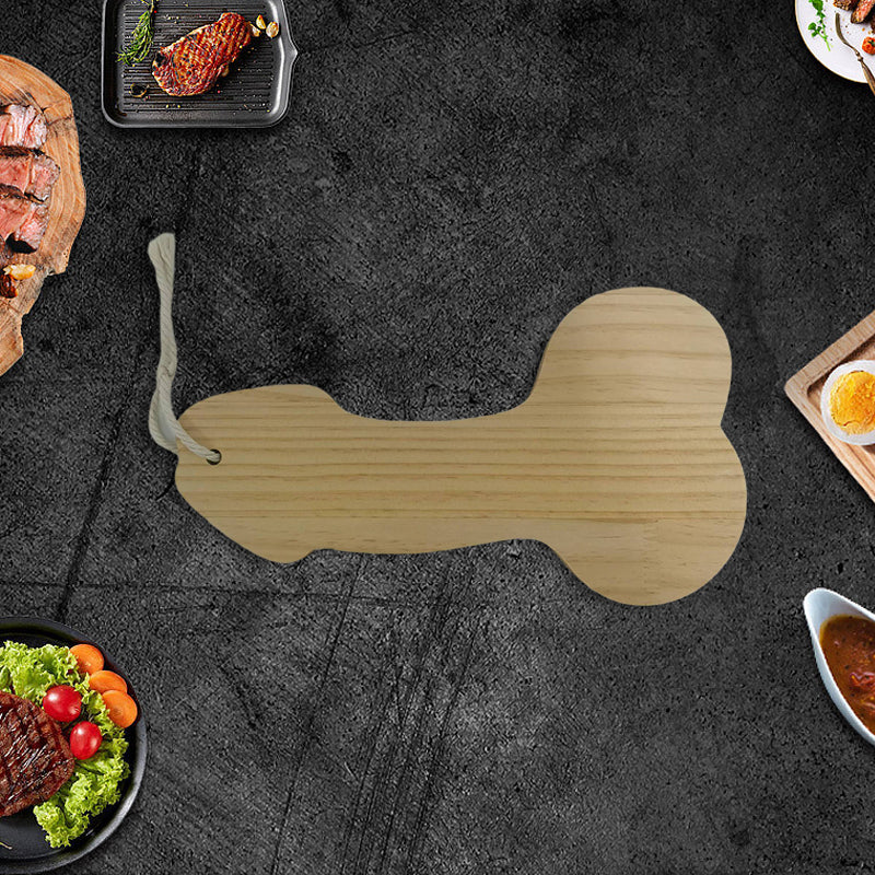 Grappig klein worstbord