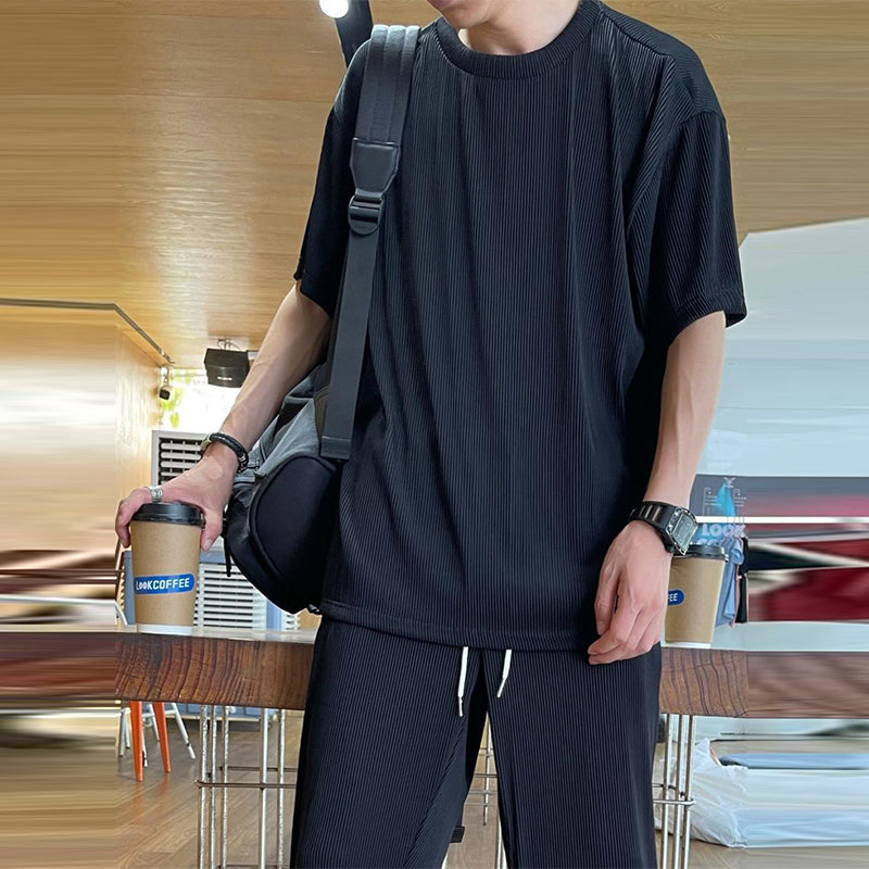 Heren casual pak van ijszijde