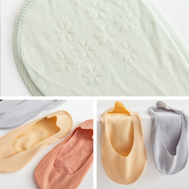 Onzichtbare antislip ijszijden sokken