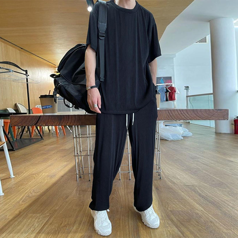 Heren casual pak van ijszijde