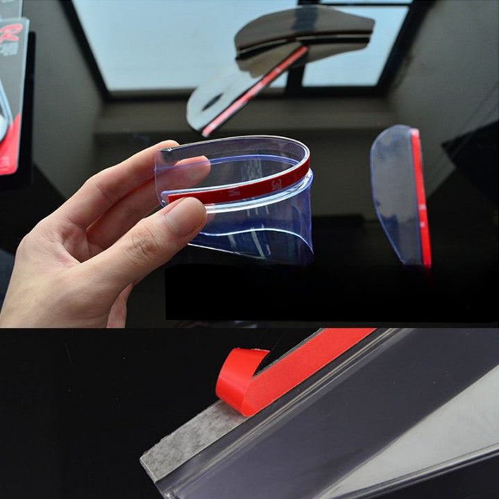 Auto Achteruitkijkspiegel Sticker Regen Wenkbrauw